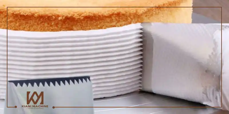 ابزارهای کاربردی خامه کشی کیک - کیانی ماشین